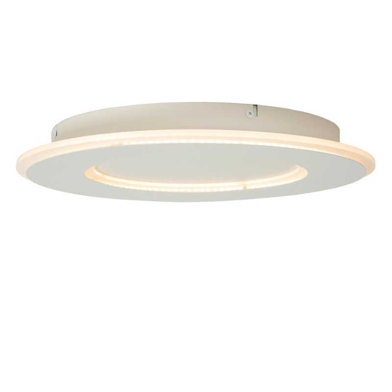 Lucide AXELLE - Zapustené stropné svietidlo - Ø 39,6 cm - LED Dim.K/2700K - 3 StepDim - Biele